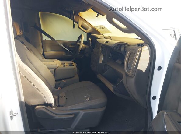 1GCUYDED9LZ137466 2020 CHEVROLET SILVERADO White Widok wnętrza z przodu