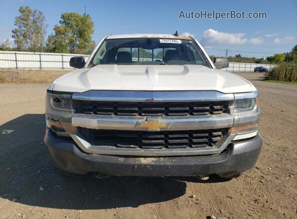 1GCVKNEC3JZ201694 2018 CHEVROLET SILVERADO White Դիմացի տեսք