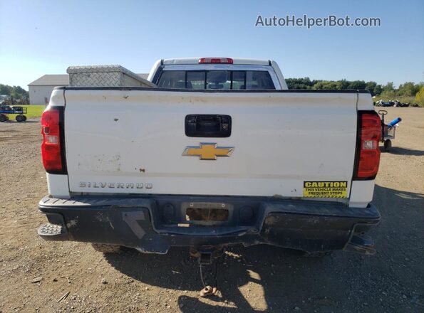 1GCVKNEC3JZ201694 2018 CHEVROLET SILVERADO White Հետևի տեսք