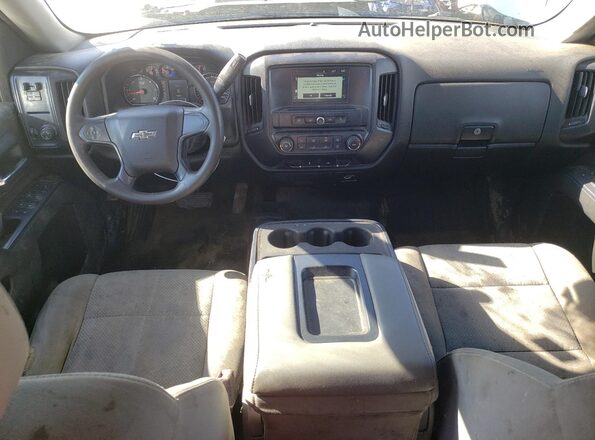 1GCVKNEC3JZ201694 2018 CHEVROLET SILVERADO White Առջևի վահանակի տեսք
