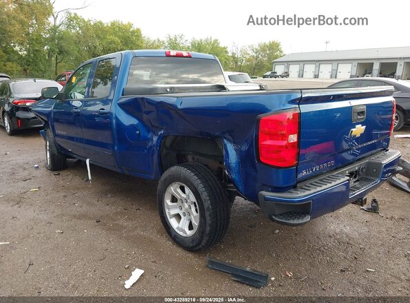 1GCVKRECXHZ357829 2017 CHEVROLET SILVERADO Blue Tył lewy