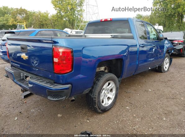 1GCVKRECXHZ357829 2017 CHEVROLET SILVERADO Blue Tył prawy