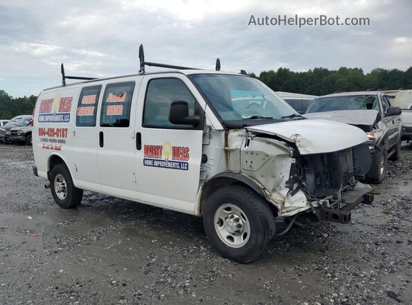 1GCWGAFG2L1263265 2020 CHEVROLET EXPRESS White Delantero derecho