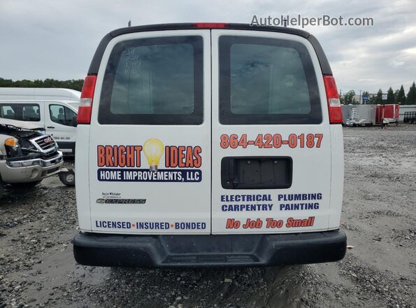 1GCWGAFG2L1263265 2020 CHEVROLET EXPRESS White Vista trasera