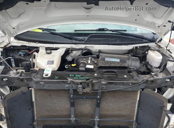1GCWGAFG2L1263265 2020 CHEVROLET EXPRESS White Vista del compartimento del motor