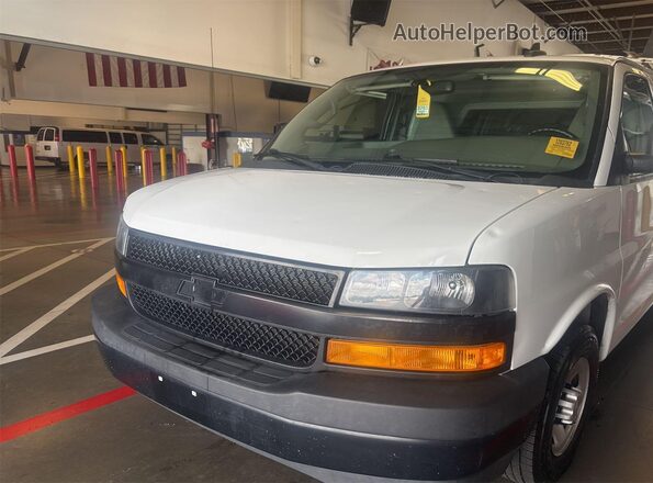 1GCWGAFP0M1200540 2021 CHEVROLET EXPRESS Белый Вид наклейки с VIN-кодом