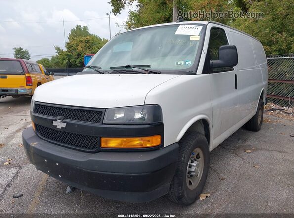 1GCWGAFPXM1194844 2021 CHEVROLET EXPRESS White Przód lewy