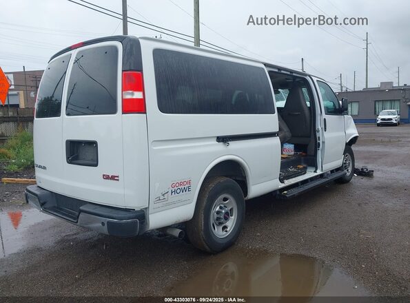 1GJZ7PFP9L1262235 2020 GMC SAVANA CARGO Белый Задняя правая четверть