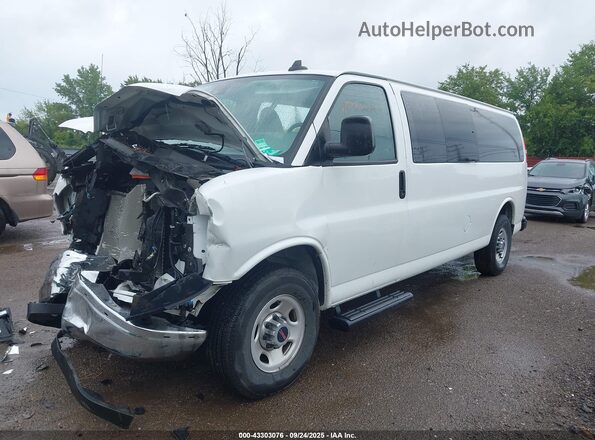 1GJZ7PFP9L1262235 2020 GMC SAVANA CARGO Белый Передняя левая четверть