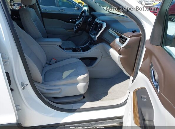 1GKKNKLA0LZ225291 2020 GMC ACADIA White წინა სალონის ხედი