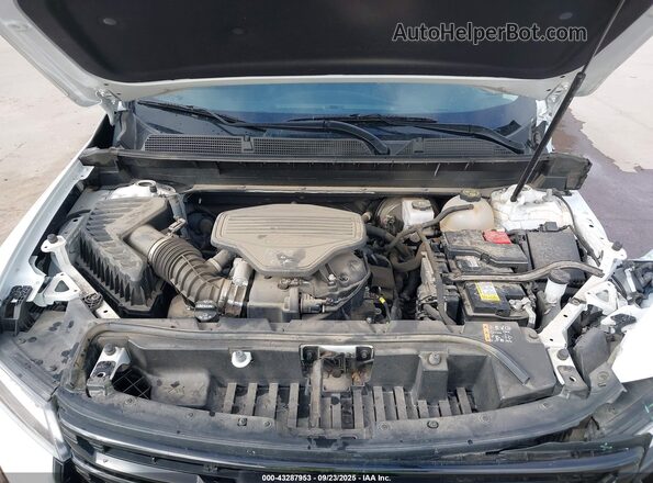 1GKKNKLS0MZ215869 2021 GMC ACADIA Белый Вид сзади