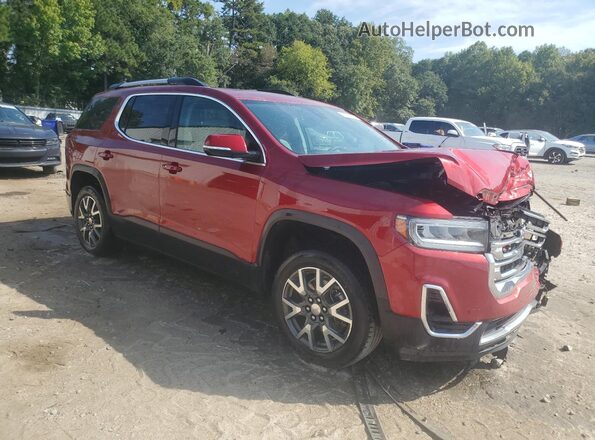 1GKKNKLS3MZ126166 2021 GMC ACADIA Red წინა მარჯვენა