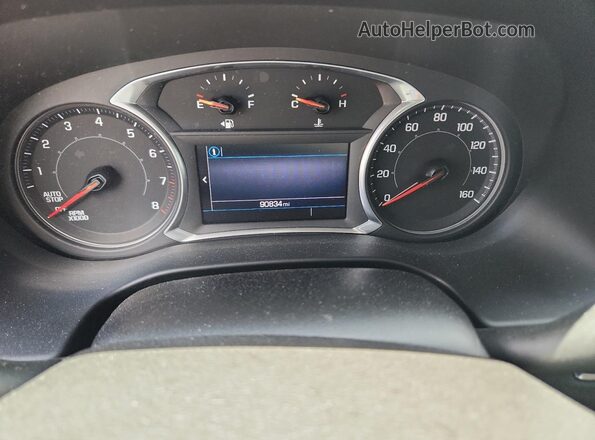 1GKKNKLS6LZ213834 2020 GMC ACADIA Purple Սարքավորումների վահանակի տեսք