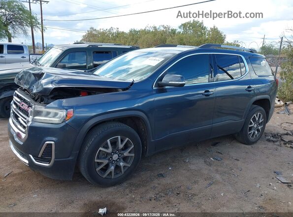 1GKKNKLS8LZ175653 2020 GMC ACADIA Blue Панорамний вид салону 360°