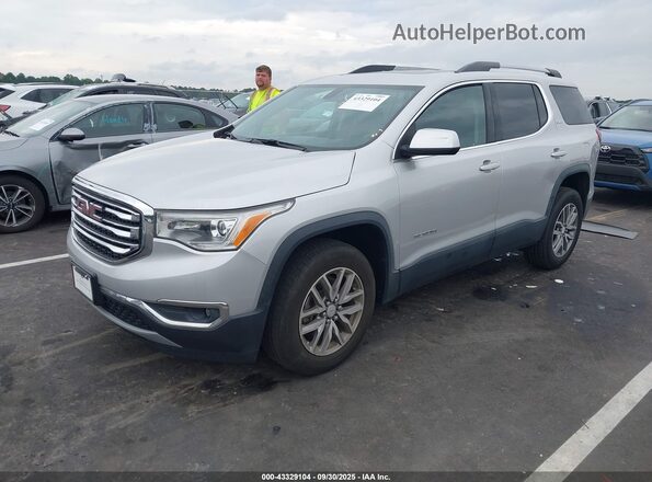 1GKKNLLS5KZ230337 2019 GMC ACADIA Серебряный Передняя левая четверть