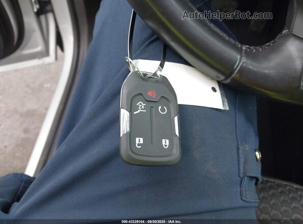 1GKKNLLS5KZ230337 2019 GMC ACADIA Серебряный Вид панели приборов