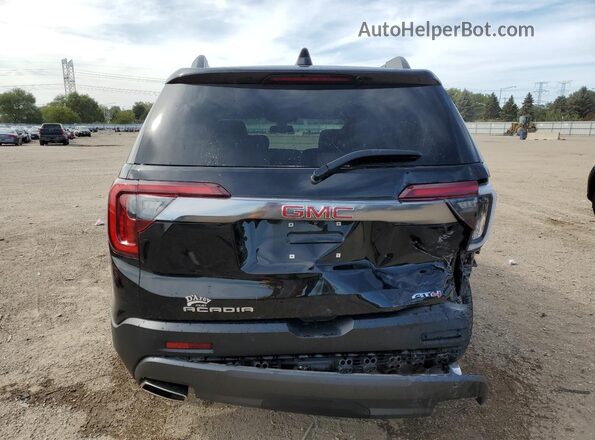1GKKNLLS6MZ204591 2021 GMC ACADIA Black Вид ззаду