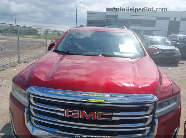 1GKKNML40MZ178500 2021 GMC ACADIA Maroon Դիմացի տեսք