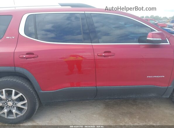 1GKKNML40MZ178500 2021 GMC ACADIA Maroon Սալոնի հետևի տեսք