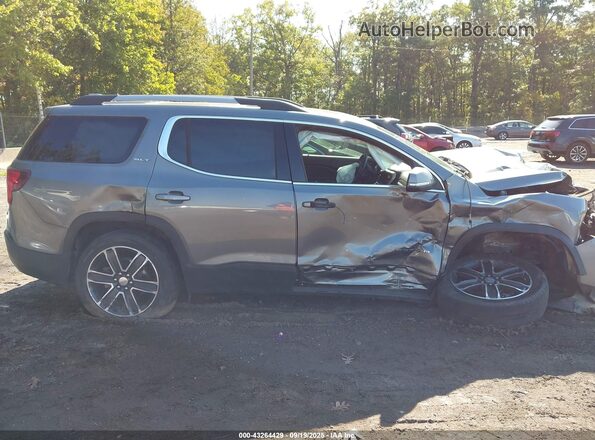 1GKKNMLS9MZ184763 2021 GMC ACADIA Silver ხელსაწყოთა პანელის ხედი