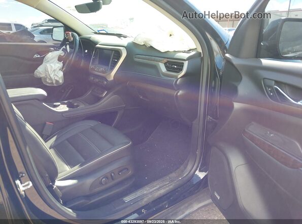 1GKKNPLS7MZ209841 2021 GMC ACADIA Black Widok wnętrza z przodu