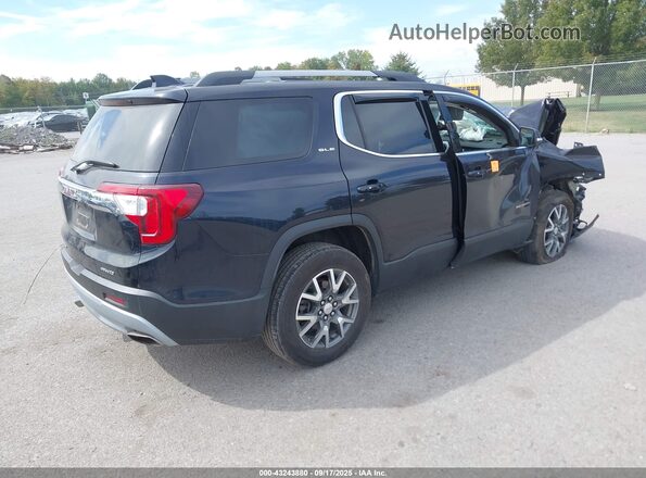 1GKKNRL40NZ100734 2022 GMC ACADIA Black Задня права чверть