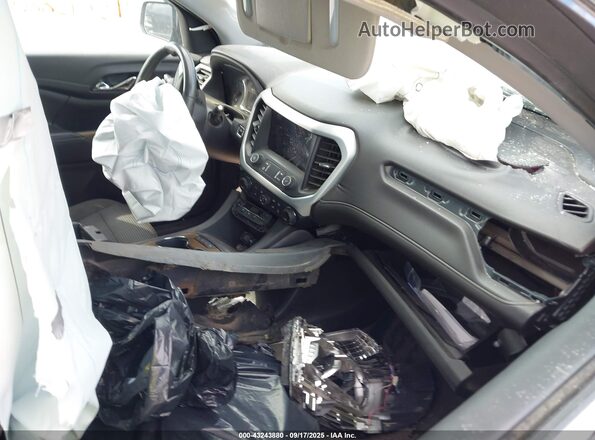 1GKKNRL40NZ100734 2022 GMC ACADIA Black Вид салону спереду