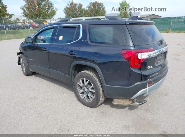 1GKKNRL40NZ100734 2022 GMC ACADIA Black Задня ліва чверть