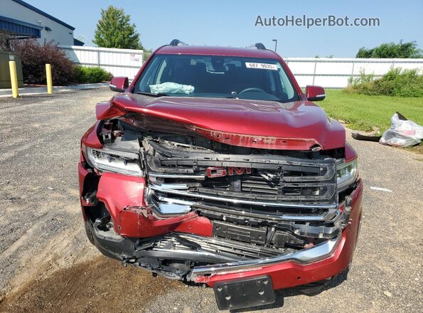 1GKKNRL42MZ170010 2021 GMC ACADIA Red Դիմացի տեսք