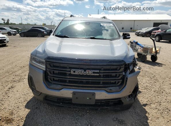 1GKKNRLS5MZ152180 2021 GMC ACADIA Gray Front view