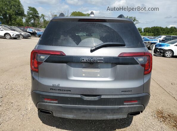 1GKKNRLS5MZ152180 2021 GMC ACADIA Gray Rear view