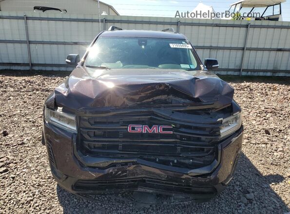 1GKKNRLS5MZ191500 2021 GMC ACADIA Burgundy Вид спереду