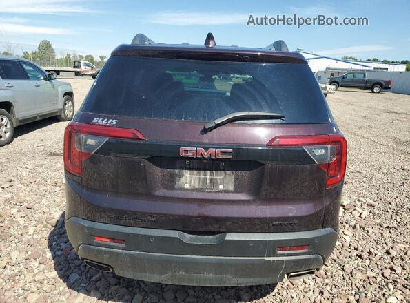 1GKKNRLS5MZ191500 2021 GMC ACADIA Burgundy Вид ззаду