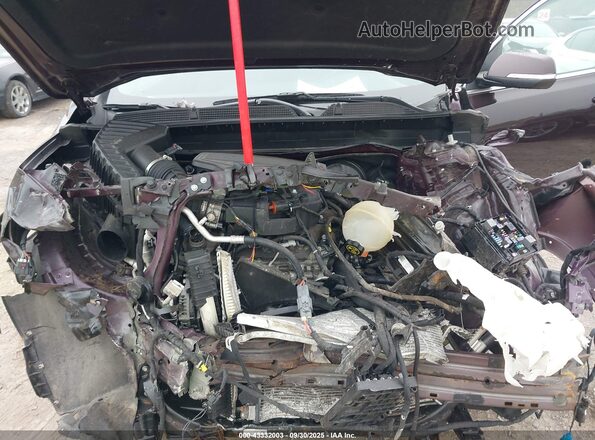1GKKNRLS7MZ175248 2021 GMC ACADIA Burgundy Rear view