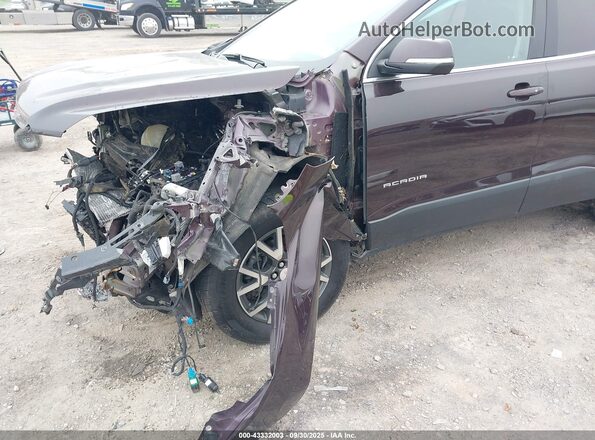 1GKKNRLS7MZ175248 2021 GMC ACADIA Burgundy Front view