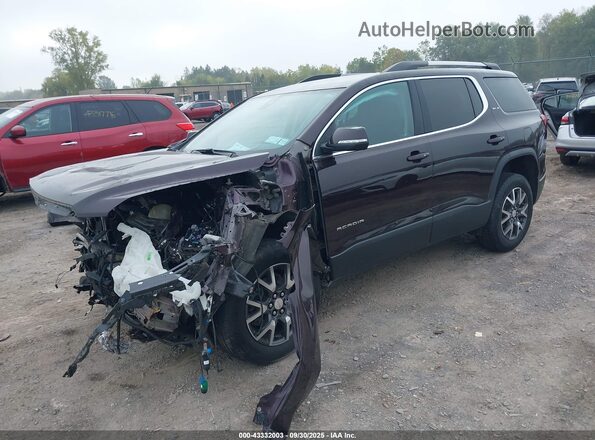 1GKKNRLS7MZ175248 2021 GMC ACADIA Burgundy Front left