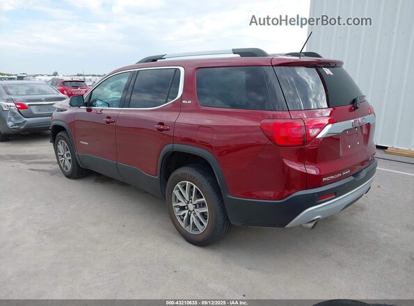1GKKNSLS6JZ223048 2018 GMC ACADIA Red 
