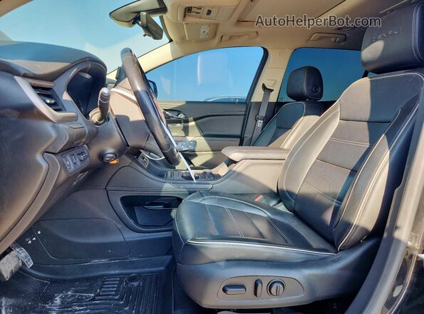 1GKKNXLS1MZ201458 2021 GMC ACADIA Black Front interior view