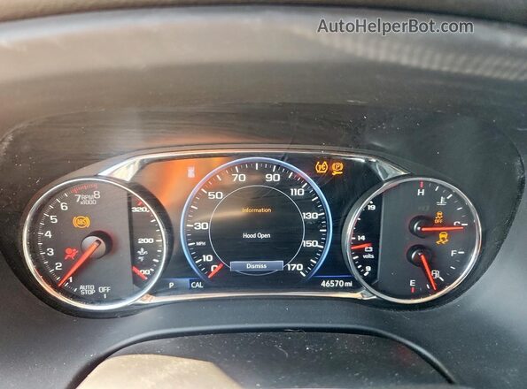 1GKKNXLS1MZ201458 2021 GMC ACADIA Black Instrument cluster view