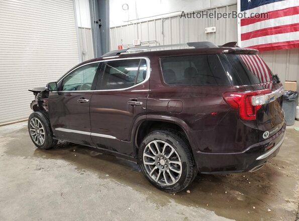 1GKKNXLS8LZ145291 2020 GMC ACADIA Burgundy Հետևի ձախ