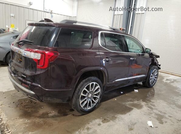 1GKKNXLS8LZ145291 2020 GMC ACADIA Burgundy Հետևի աջ