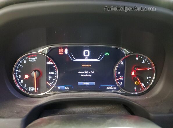 1GKKNXLS8LZ145291 2020 GMC ACADIA Burgundy Սարքավորումների վահանակի տեսք