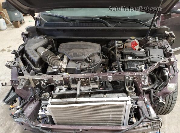 1GKKNXLS8LZ145291 2020 GMC ACADIA Burgundy Շարժիչի բաժամունքի տեսք