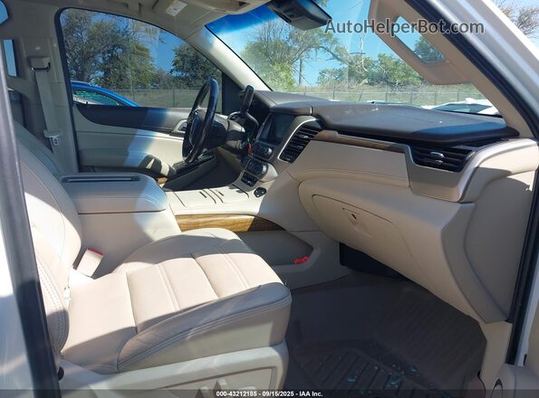 1GKS2CKJ0LR130472 2020 GMC YUKON White Вид салону спереду