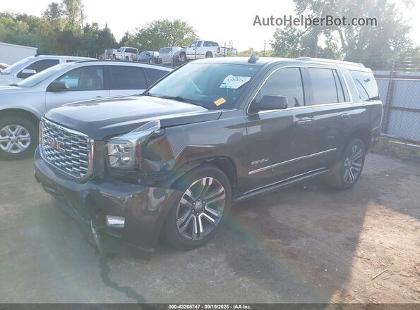1GKS2CKJ0LR268870 2020 GMC YUKON Черный Передняя левая четверть