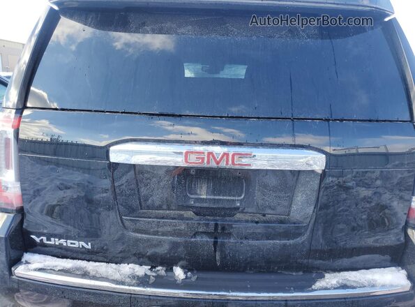 1GKS2CKJ7JR239797 2018 GMC YUKON Black უკანა ხედი