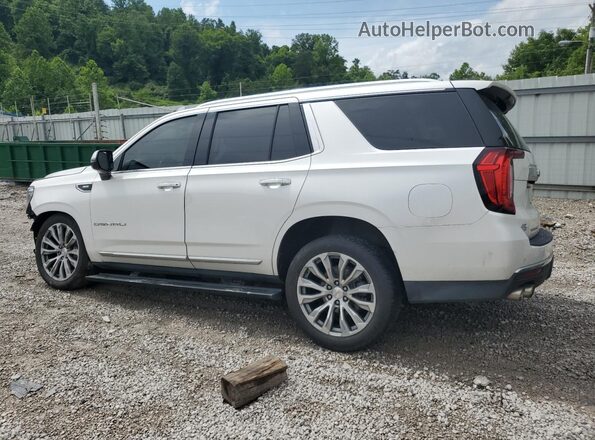 1GKS2DKL3MR100357 2021 GMC YUKON White Задня ліва чверть