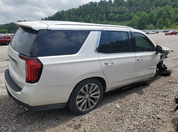 1GKS2DKL3MR100357 2021 GMC YUKON White Задня права чверть