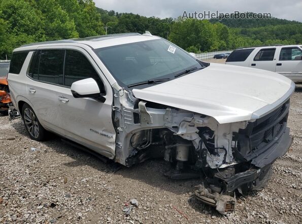 1GKS2DKL3MR100357 2021 GMC YUKON White Передня права чверть