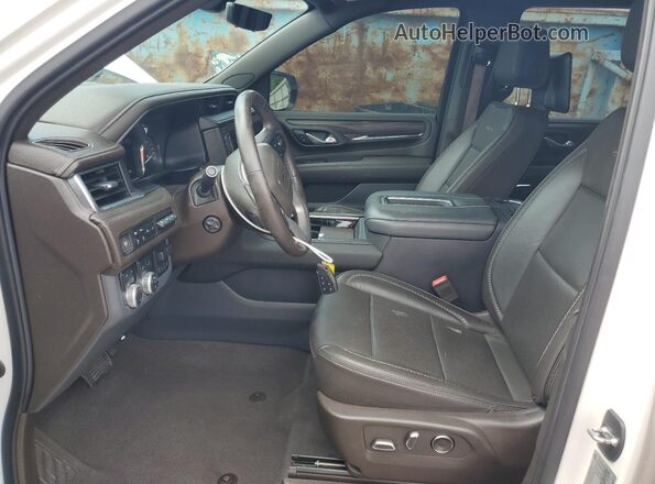 1GKS2DKL3MR100357 2021 GMC YUKON White Вид салону спереду